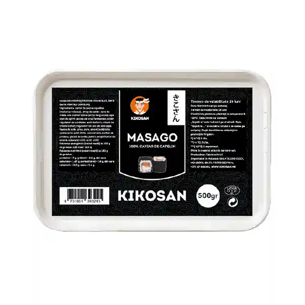 Икра мойвы масаго "Kikosan" черная