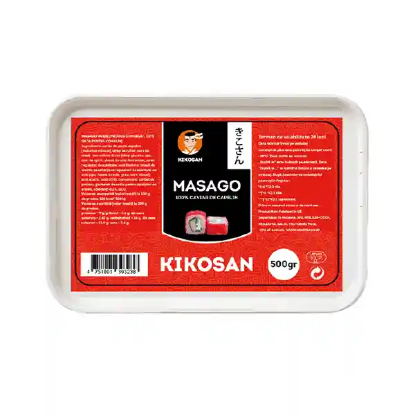 Икра мойвы масаго "Kikosan" красная
