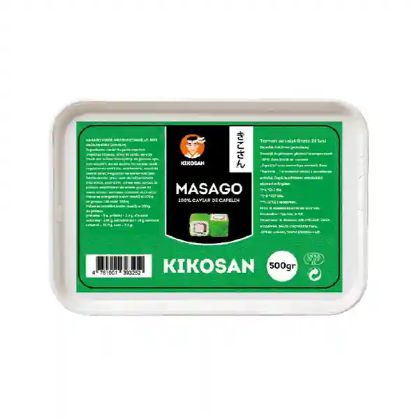 Икра мойвы масаго "Kikosan" зеленая