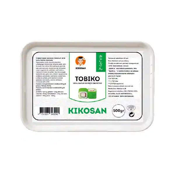 Икра летучей рыбы тобико "Kikosan" зеленая