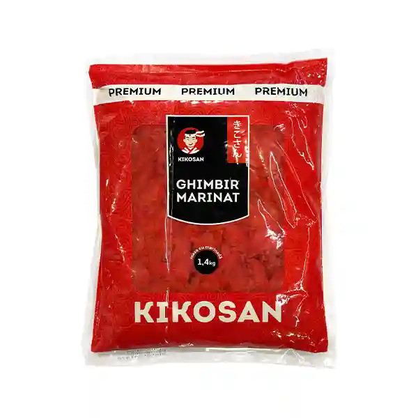 Имбирь маринованный  "Kikosan" красный