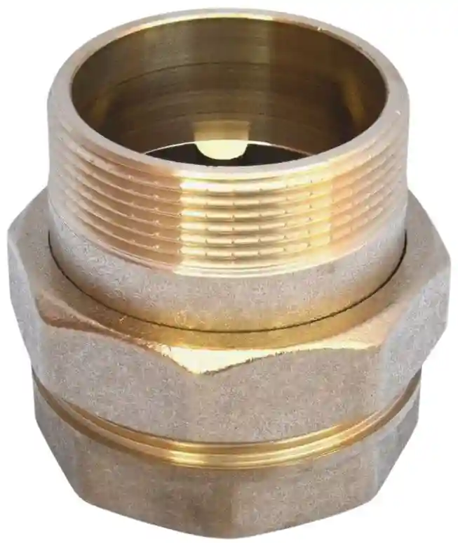 Гайка накидная D. 1.1/4" П/М бронзовая D (Б0841А)