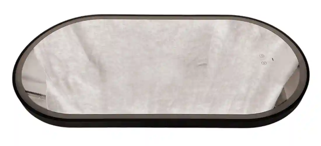 Oglinda pentru baie LED 2700/4000/6000K (dreptunghiulara cu janta) 50 x 100 cm IP44  UNIPLAST