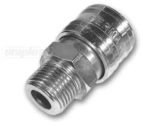 Cupla rapida universala FE D. 1/2" din otel cromat SE3-4SM/STEEL  BRADAS