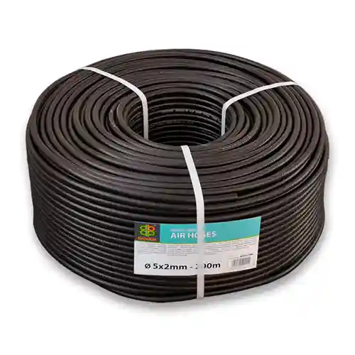 Шланг для подачи воздуха 5x2 мм 15 бар AH05*2BK (014105)  BRADAS