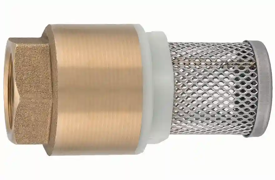 Sorb cu supapa de sens din alama cu sita inox D. 4" PN6 108  ITAP