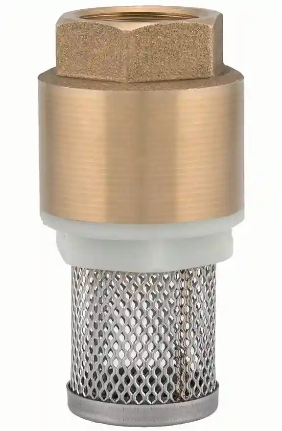 Sorb cu supapa de sens din alama cu sita inox D. 4" PN6 108  ITAP