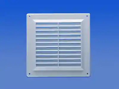 Решетка вентиляционная пластиковая квадратная 150 x 150 мм VR1515  EUROPLAST