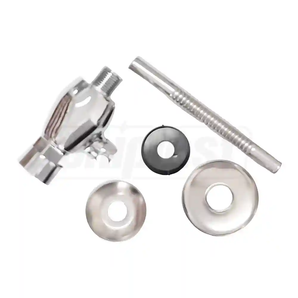 Robinet pisoar 1/2" universal + flansa decorativa (alama) cromat F7201  FRAP