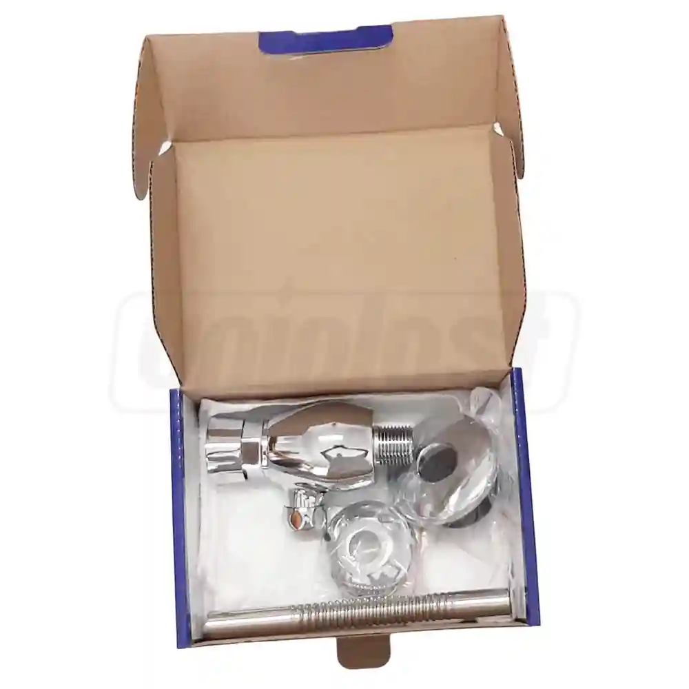 Robinet pisoar 1/2" universal + flansa decorativa (alama) cromat F7201  FRAP
