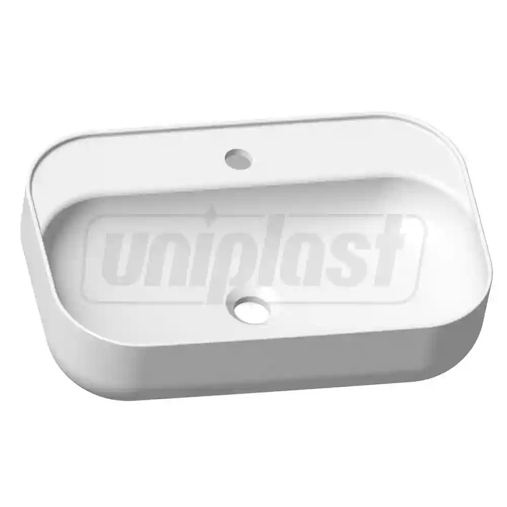 Lavoar ceramica pentru mobilier dreptunghiular 57 SUNDAY (570 x 365 x 140 mm)  CERANO