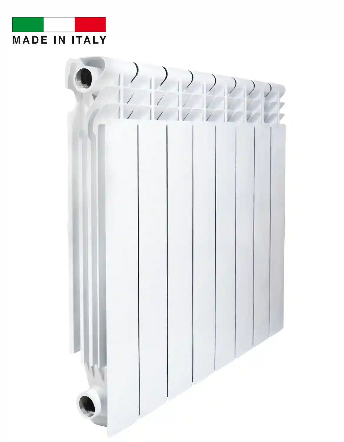 Радиатор алюминиевый Helyos EVO 500(578)x80 мм 0.33 л PN20 (1 секция)  RADIATORI2000