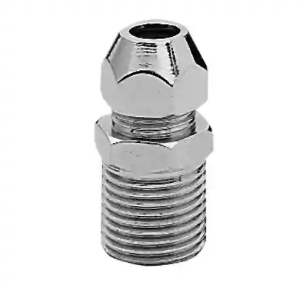 Racord D. 1/2" FE x 10 tub cromat (Art. 125)  REMER
