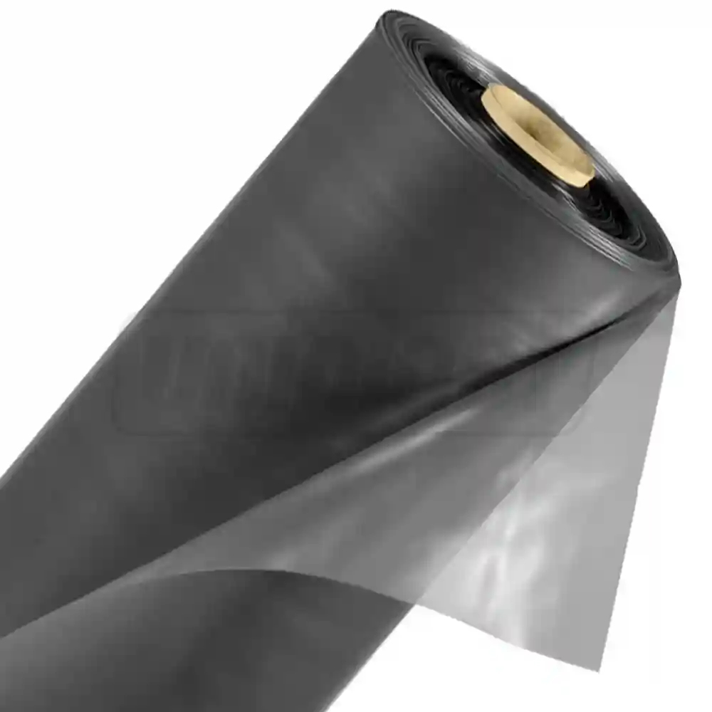 Folie polietilena (pelicula alimentara)  80 mcm (neagra) (3 m x 100 m) 21.6 kg