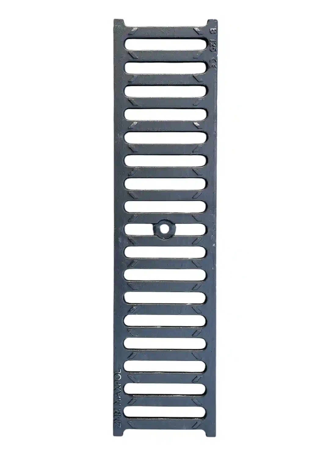 Gratar fonta canalizare fara rigola 500x126 mm B125  ZMM MAXPOL