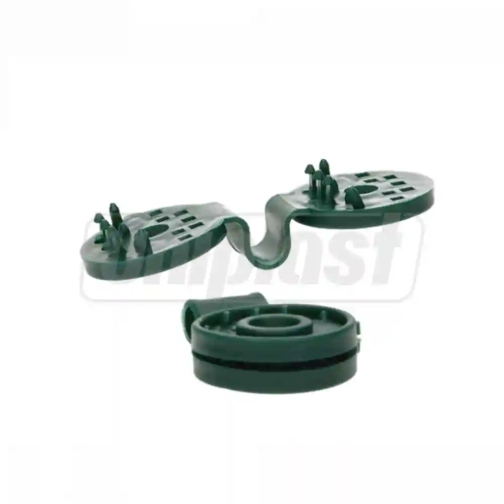 Clips plastic pentru plasa umbrire verde rotund BCK4-GR-L  BRADAS