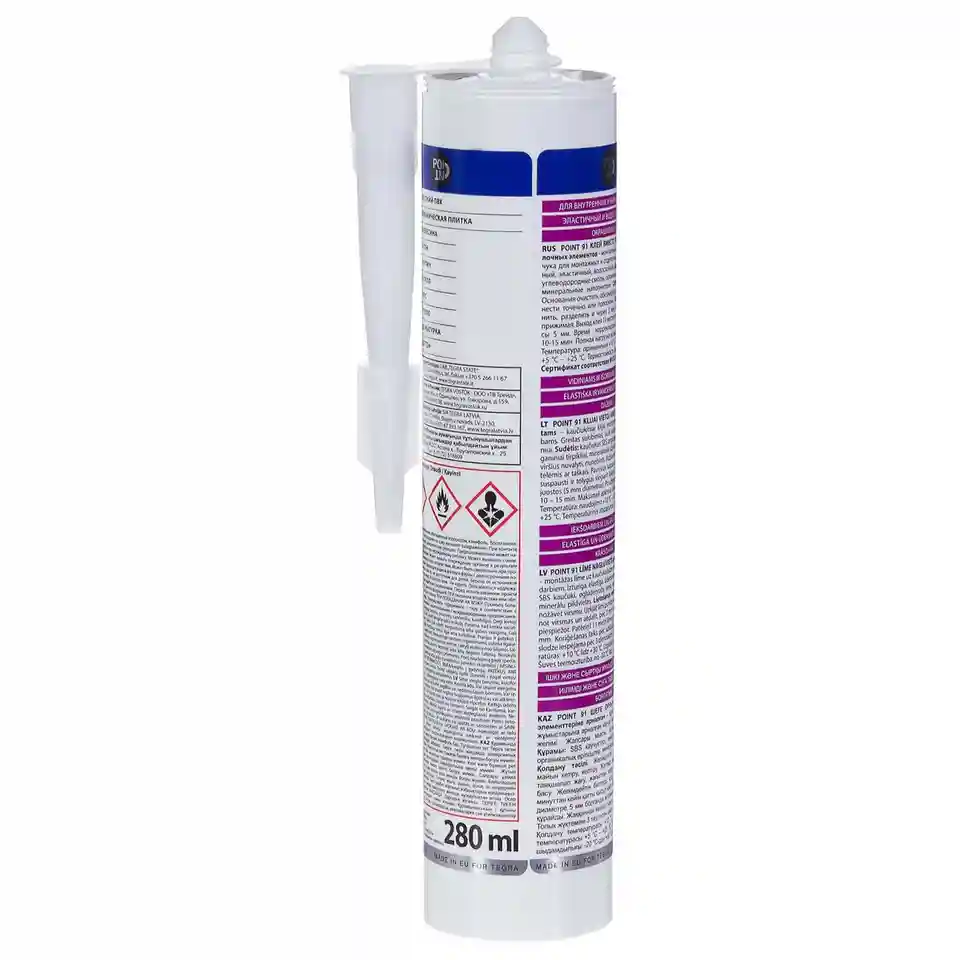 Adeziv ermetic 91 280 ml bej  POINT