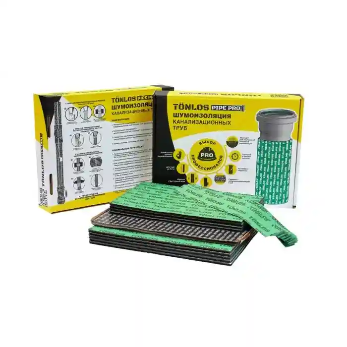 Izolarea fonica a tevilor de canalizare pina la 3 m Tonlos Pipe PRO