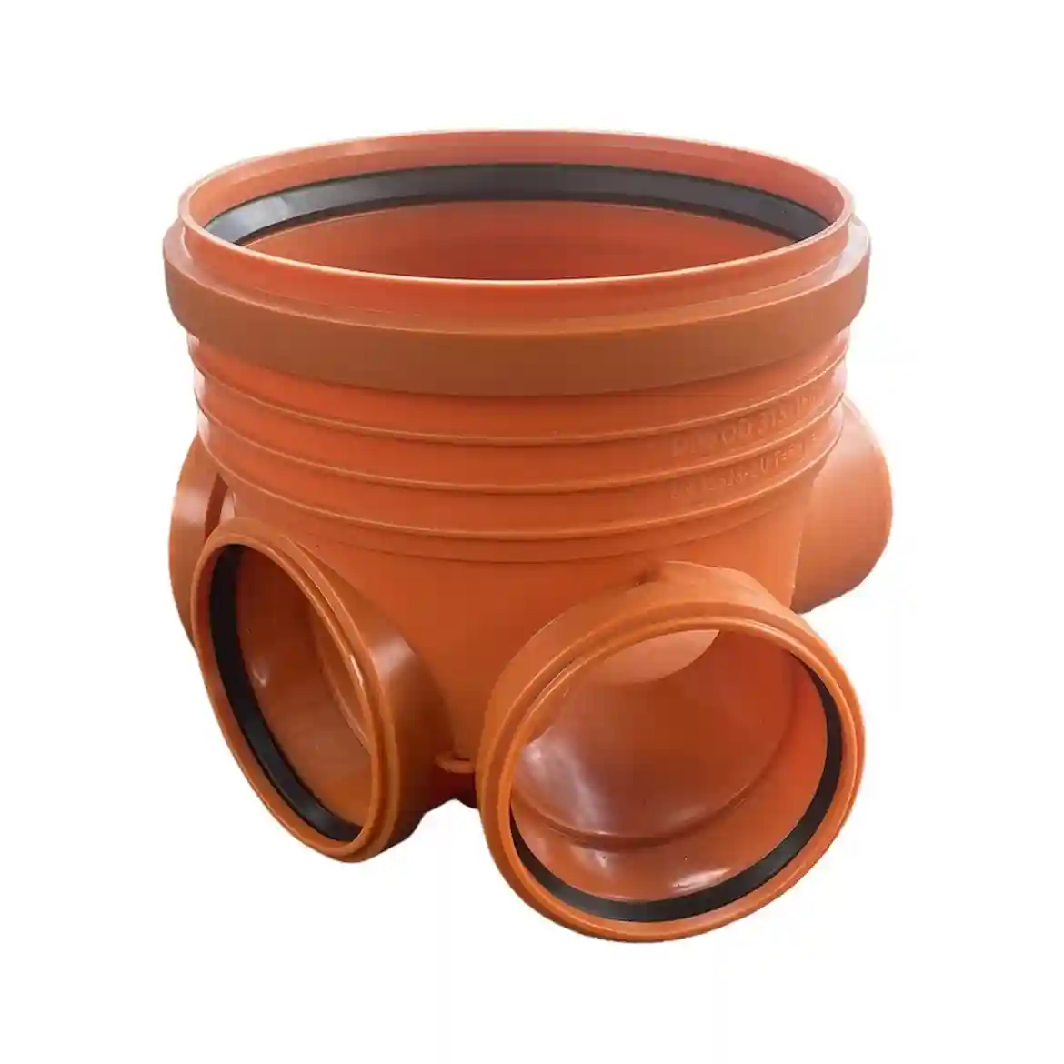 Baza camin de inspectie PP D.315x160 (3 intrare / 1 iesire) (portocaliu)  TP