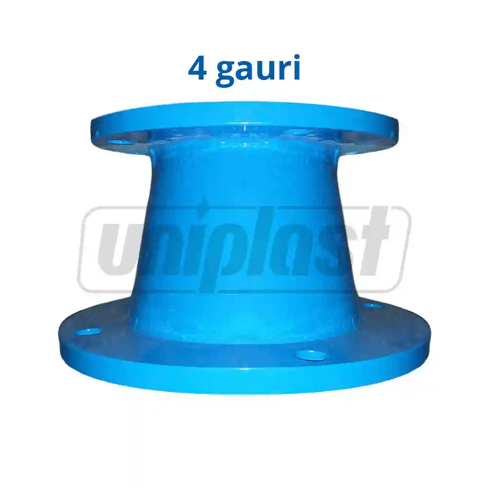 Переход фланцевый чугунный D. 65 x 50 L=200 мм (4/4 отверстия)  UNV