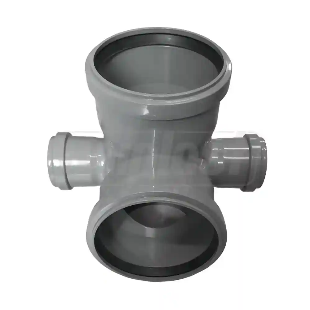 Крестовина ПП двухплоскостная D.110 x 110 / 90° x 50 x 50 / 90° двухсторонняя  SVK