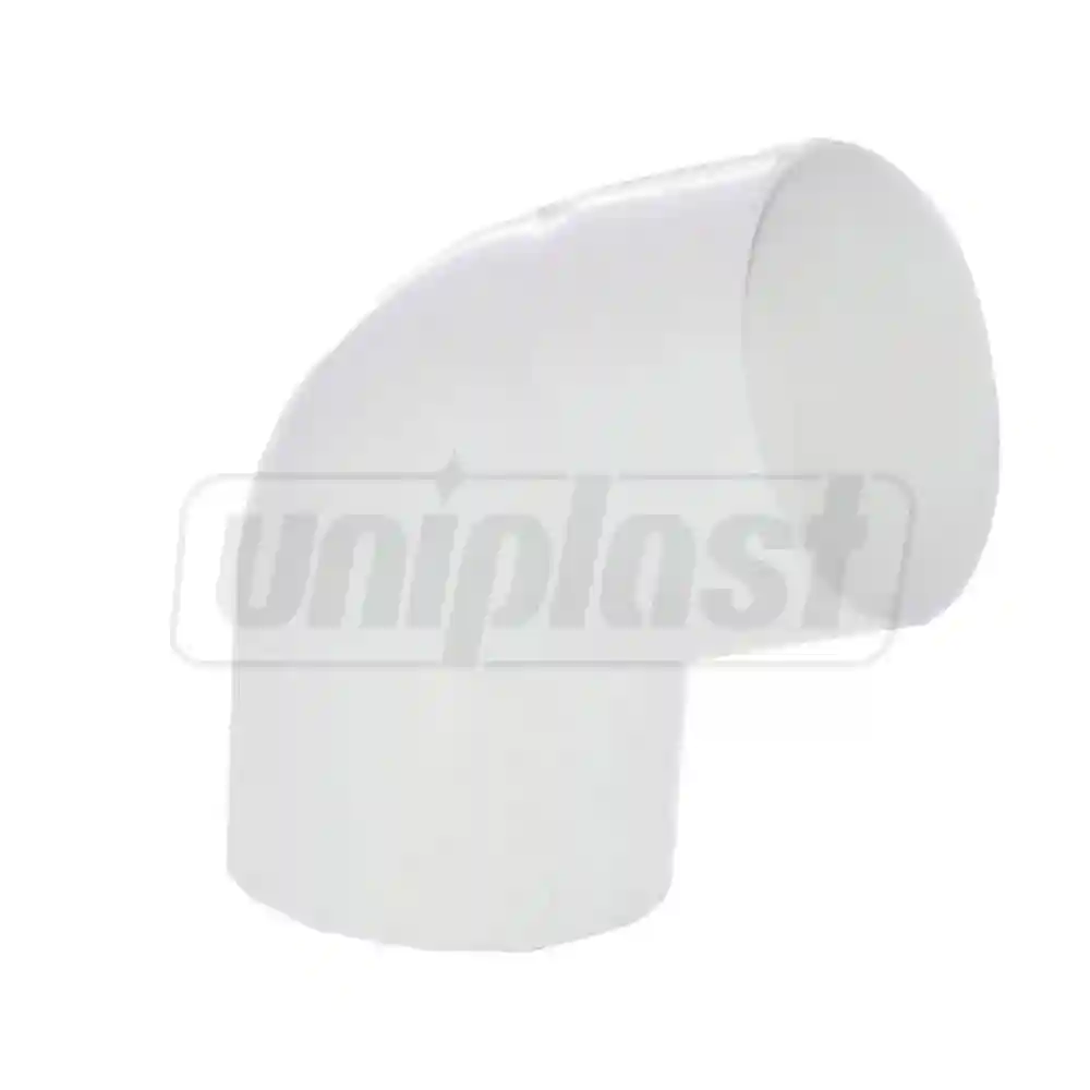 Отвод ПВХ D. 80 x 67° (белый) CL67080B  FIRST PLAST