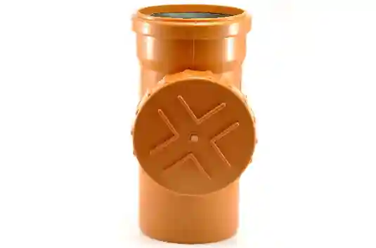 Piesa de curatire PVC D.110  BTN