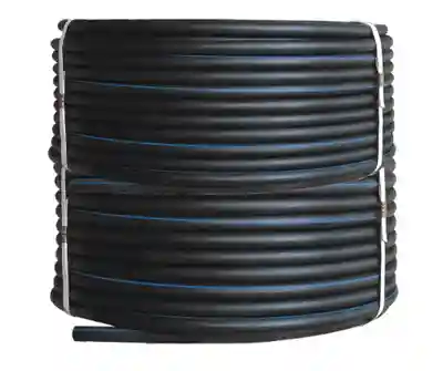 Труба ПЭ D. 40 x 2.0 PN6 HDPE_line (синяя полоса)
