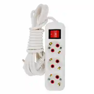 Prelungitor 3 locuri cu pamintare+intrerupator 5m 3x1 (12 buc./cutie)