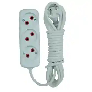 Prelungitor 3 locuri fara pamintare  3m 2x0.75 (12 buc./cutie)