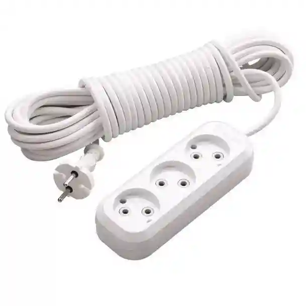 Prelungitor 3 locuri fara pamintare 15m 10A 250V (20/10 buc.)  MAKEL