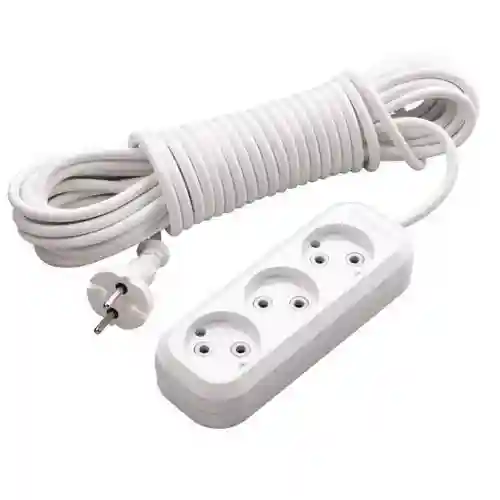 Prelungitor 3 locuri fara pamintare  7m 10A 250V (MGP127)  MAKEL