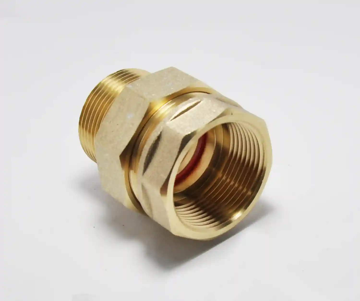 Гайка накидная D. 1.1/4" П/М бронзовая HY