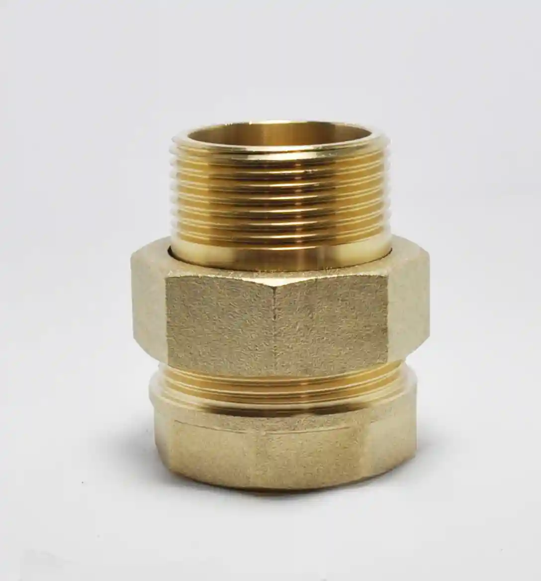 Гайка накидная D. 1.1/4" П/М бронзовая HY