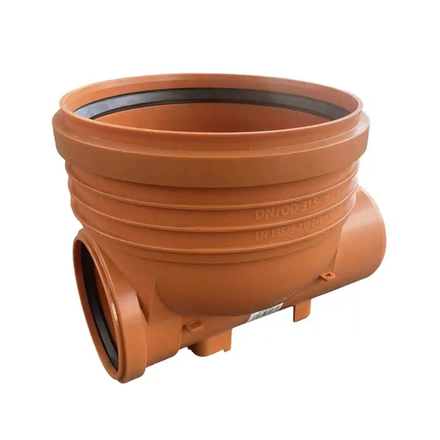 Baza camin de inspectie PP D.315x160 (1 intrare/1 iesire D.160) (portocaliu)  TP