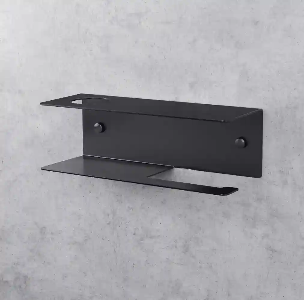 Держатель с полкой для туалетной бумаги SHELF LINE