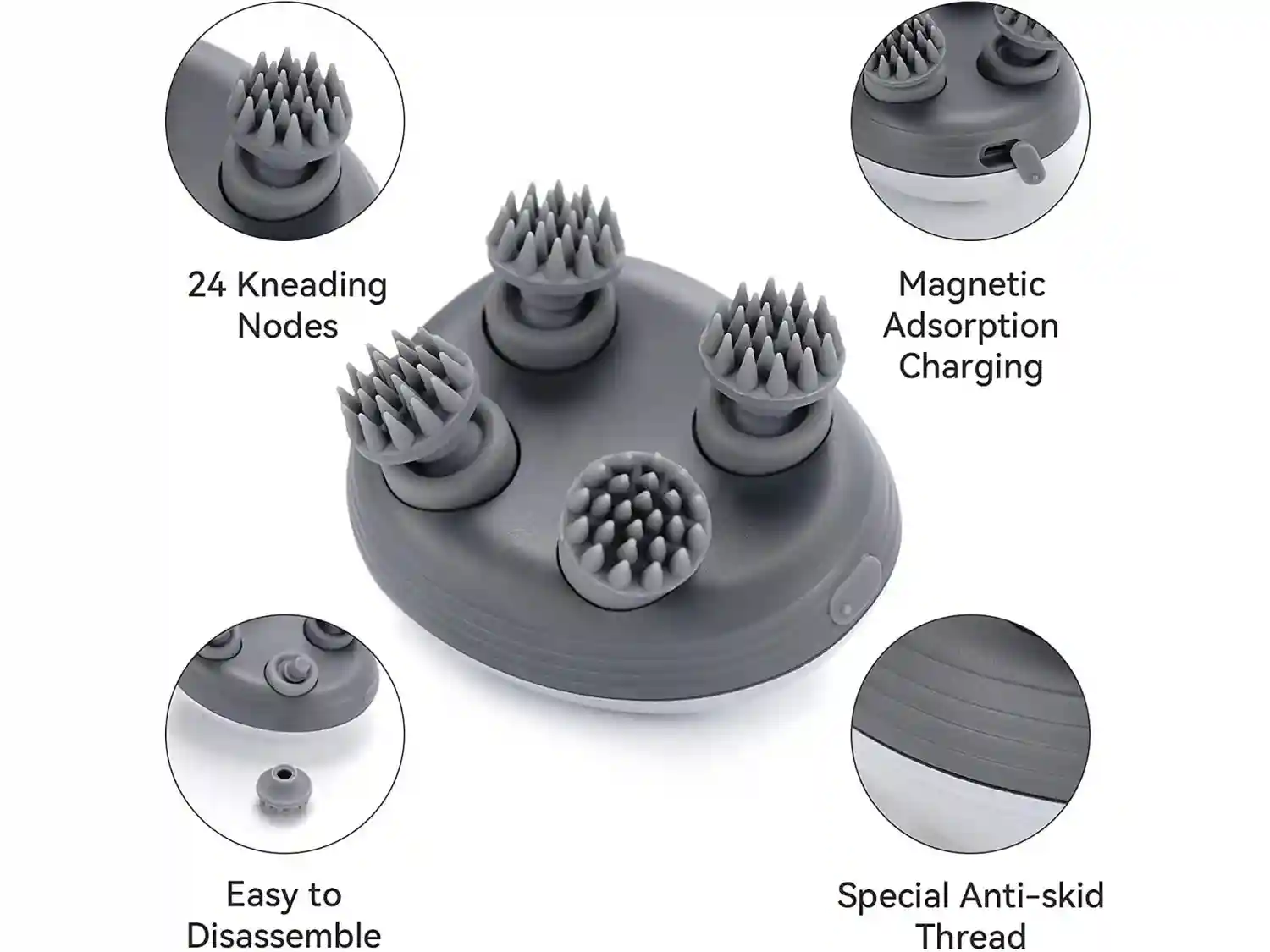 Dispozitiv de masaj pentru cap Smart Scalp OSK-701 136-17 (11832)