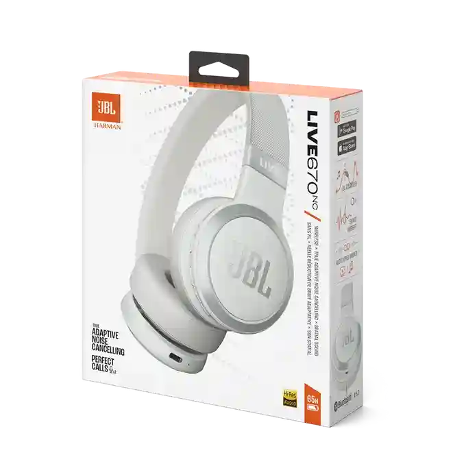 JBL LIVE670NC White