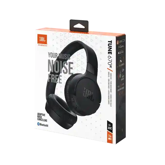 JBL Tune 670 NC Black
