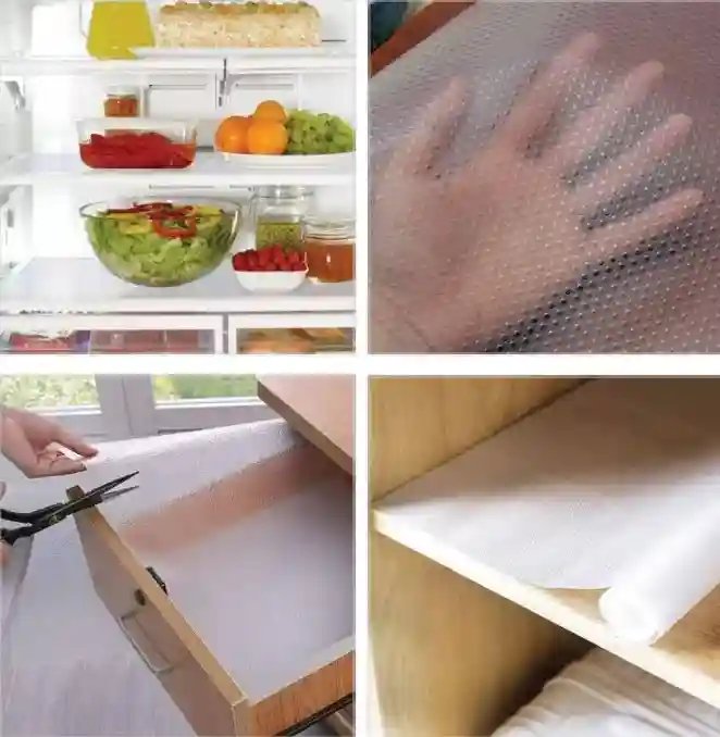 Pelicula transparentă pentru sertare 45x1000 cm