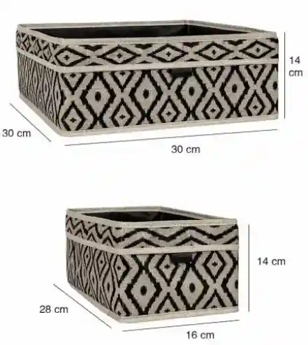Set organizator BOHE pentru raft si sertar  2 buc