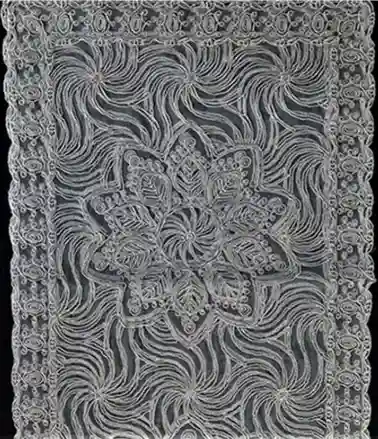 Brâu SOMEN la fața de masă Gri 38x95 cm
