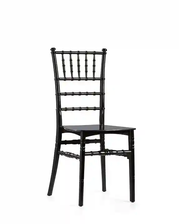 Scaun din plastic ZANOUBIA Negru
