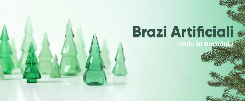Brazi artificiali, ghirlande și coronițe de Crăciun – decorul perfect pentru sărbători