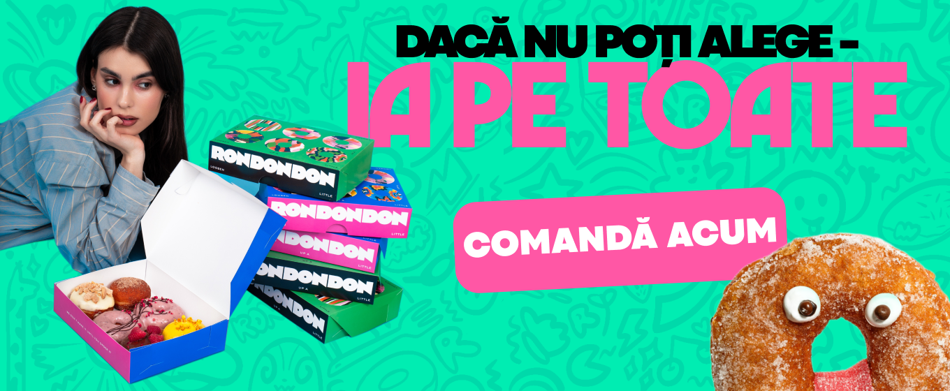 Rondondon - Cele mai delicioase gogoși în Chișinău