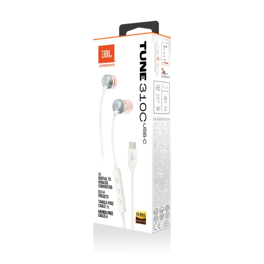 JBL Tune 310C USB White