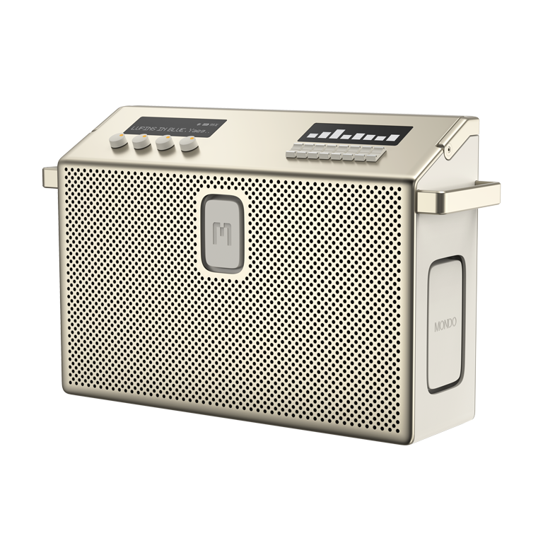 BT Speaker Large Greige