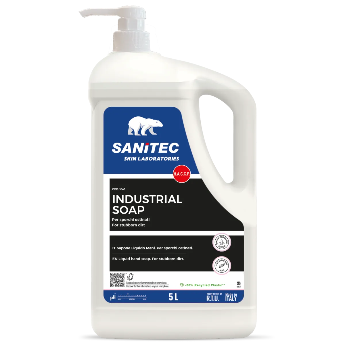 Lavamani Industria - Gel idustrial pentru curăţarea mâinilor 5 L - 1045