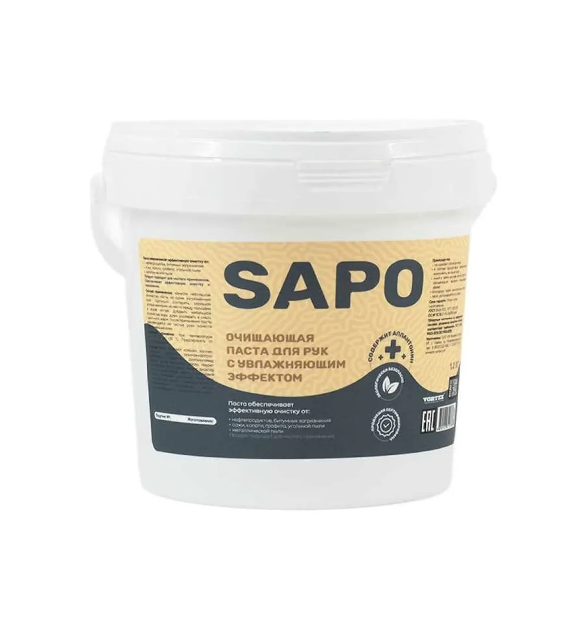 Sapo ND - Очищающая паста для рук с натуральным скрабом  1,2 кг - 11621