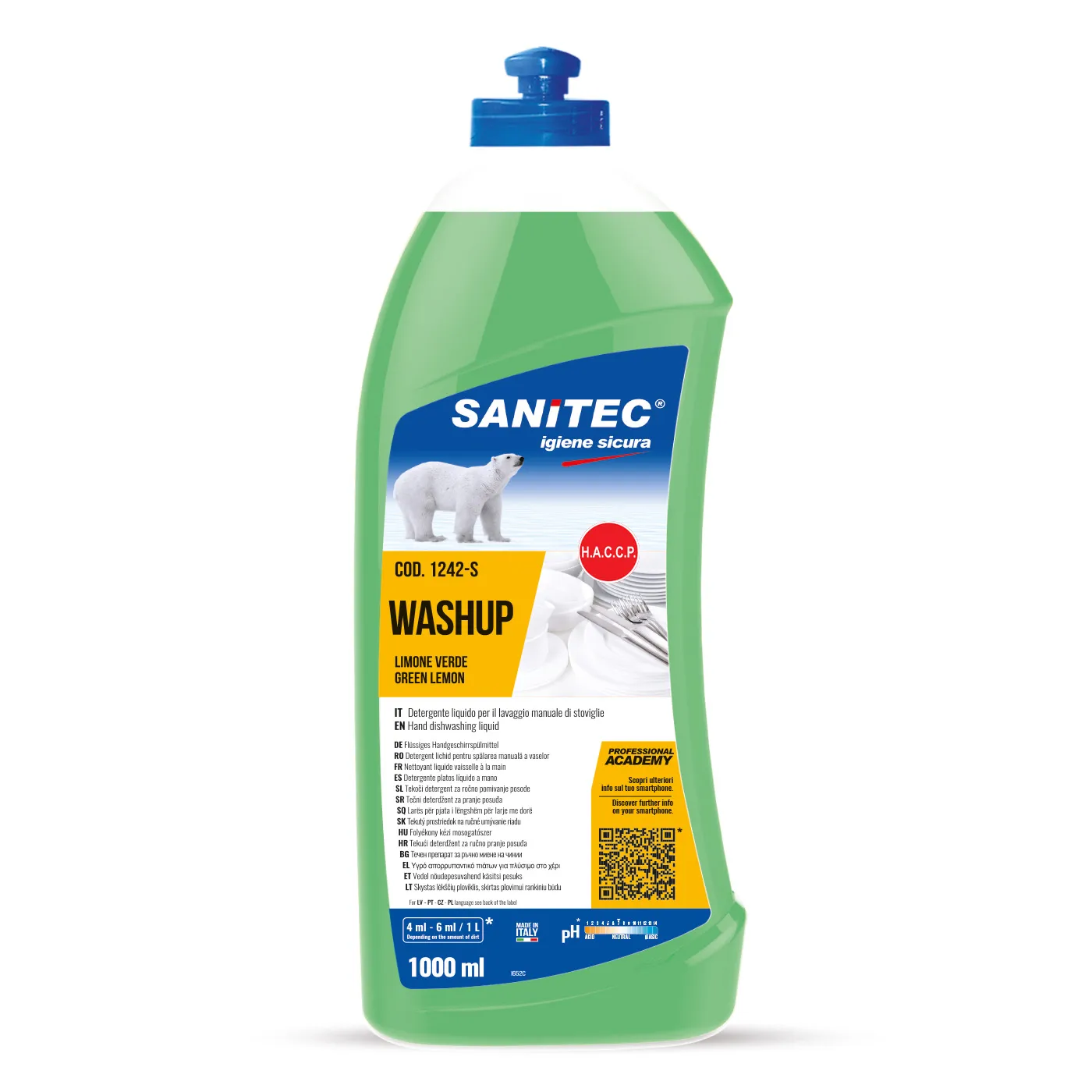 Piatti Limone Verde - Detergent vase 1 L - 1242.1